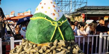 第四屆廈吉文化美食匯在吉木薩爾盛大舉辦 閩、台、疆風味同台飄香吸引超高人氣